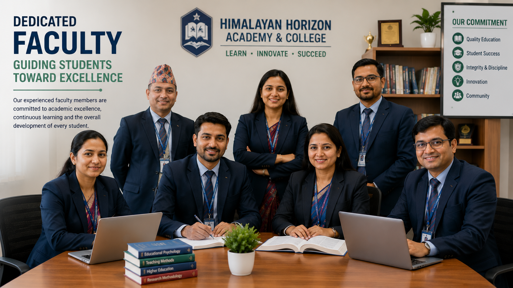 BBS students studying business and management